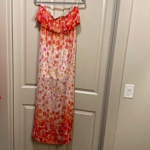 Strapless Garden Dress